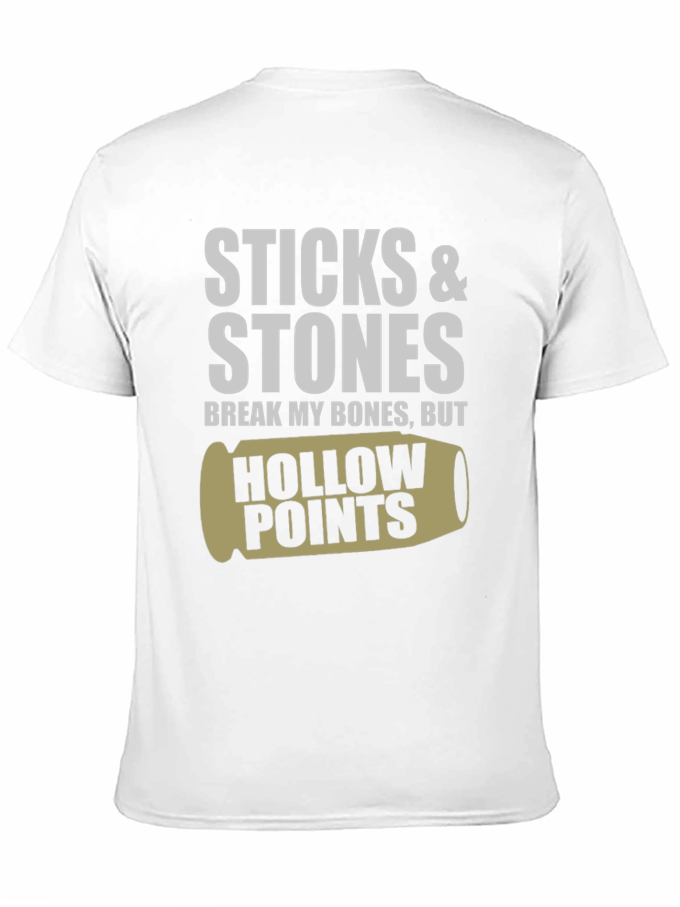 Black Sticks & Stones Hollow Points Graphic Tee view 11