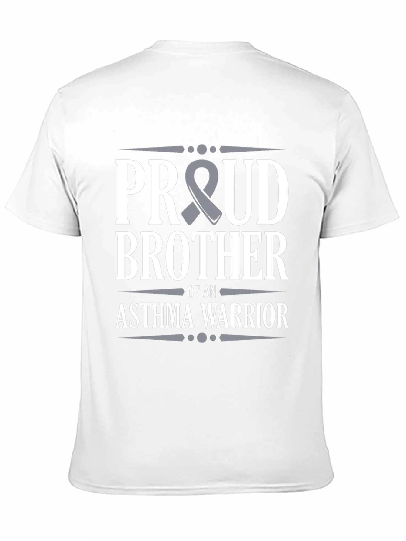 Proud Brother of an Asthma Warrior T-Shirt - 11