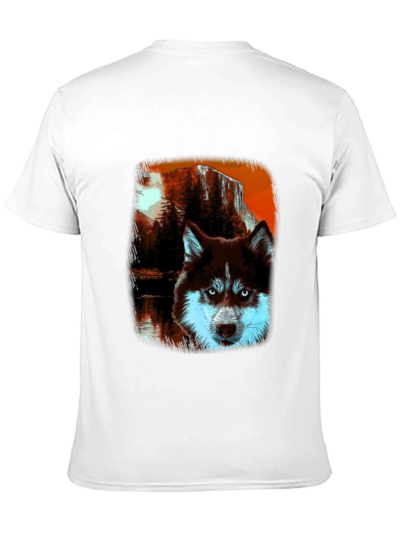 Black Husky Wilderness Graphic Tee - Black Cotton Blend view 11
