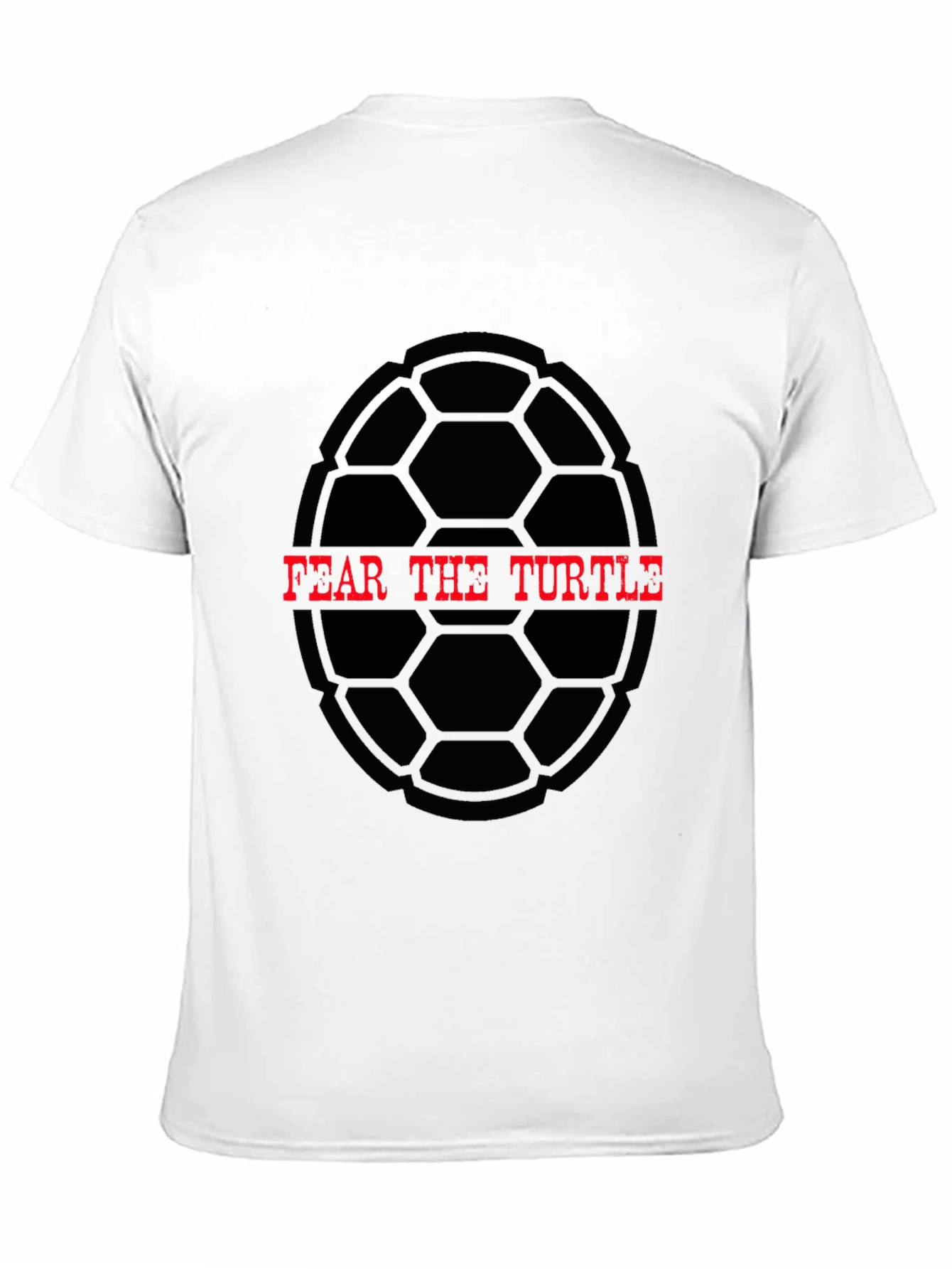 Black Fear The Turtle Graphic Tee - Black view 11