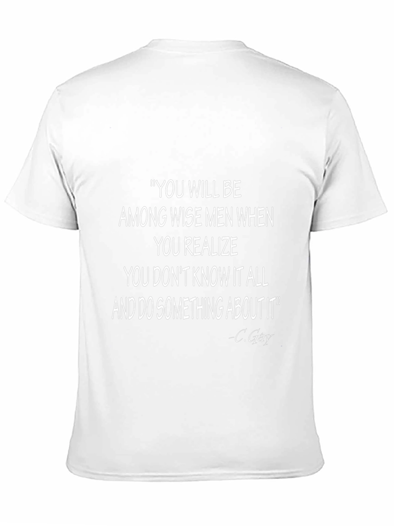 Black Inspirational Quote Graphic Tee view 11