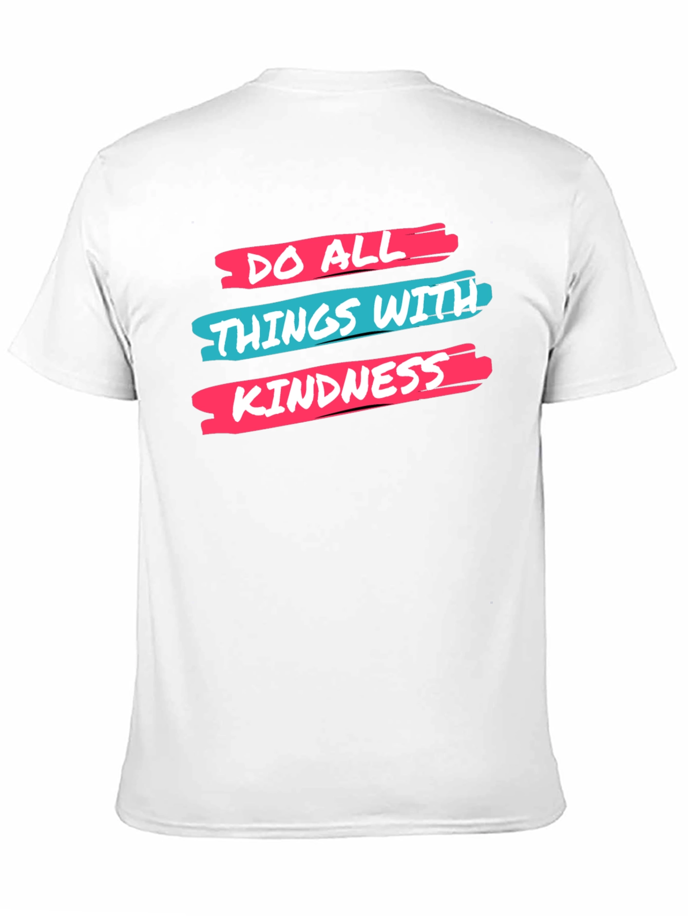 Black Kindness Graphic Tee - Positive Message Shirt view 11