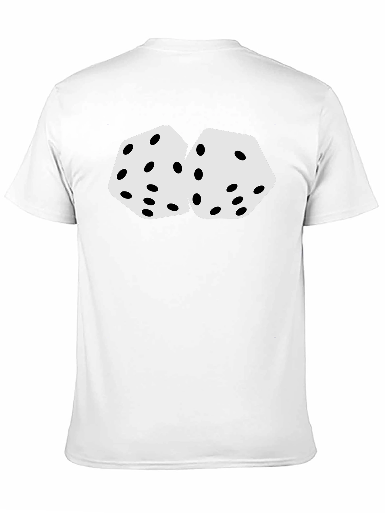 Black Dice Graphic Tee - Luck & Style Combined view 11