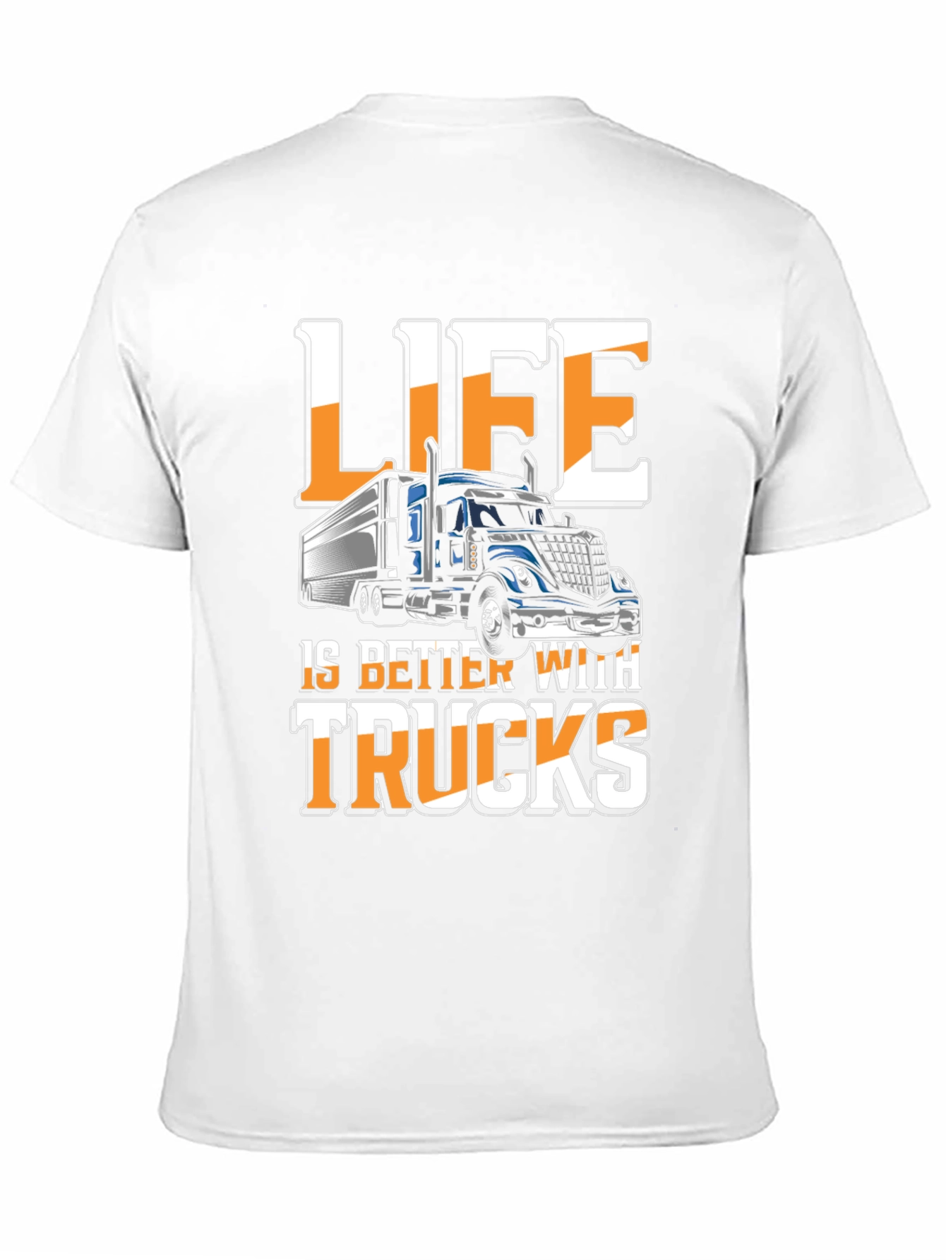 Black Life is Better with Trucks Graphic Tee view 11