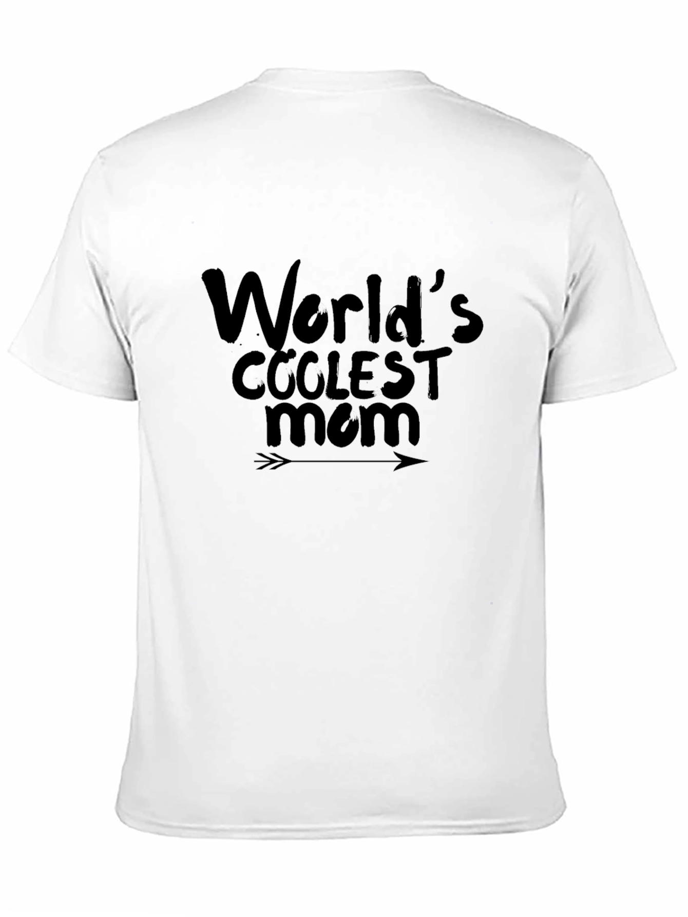 Black World's Coolest Mom Graphic Tee - Black view 11