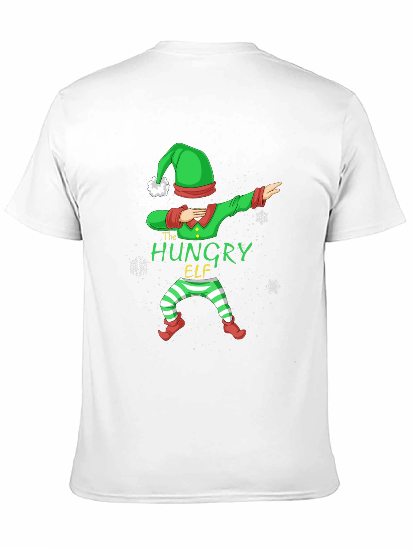 Black Hungry Elf Dab Black T-Shirt view 11