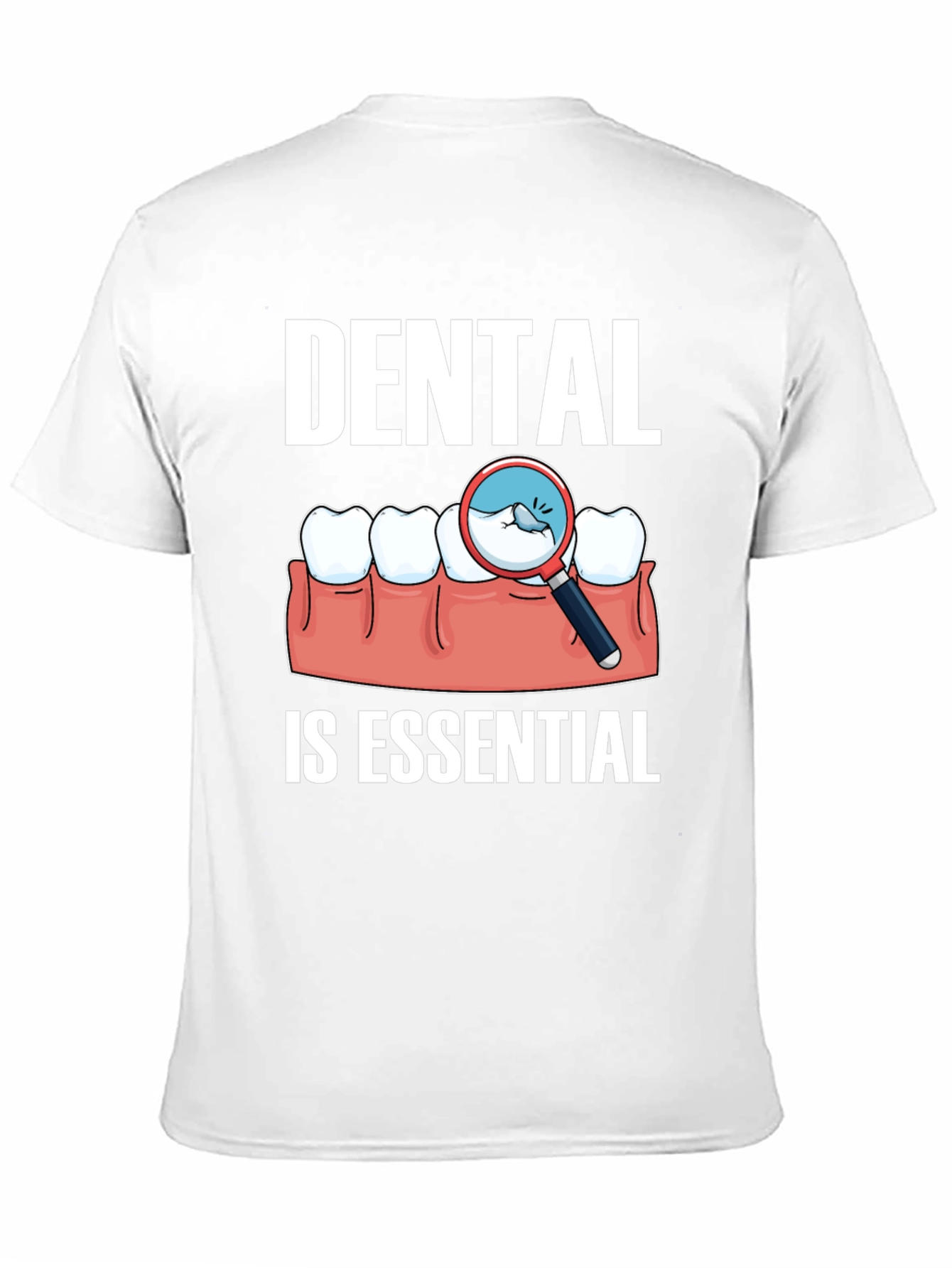 Black Dental Is Essential Graphic Tee view 11
