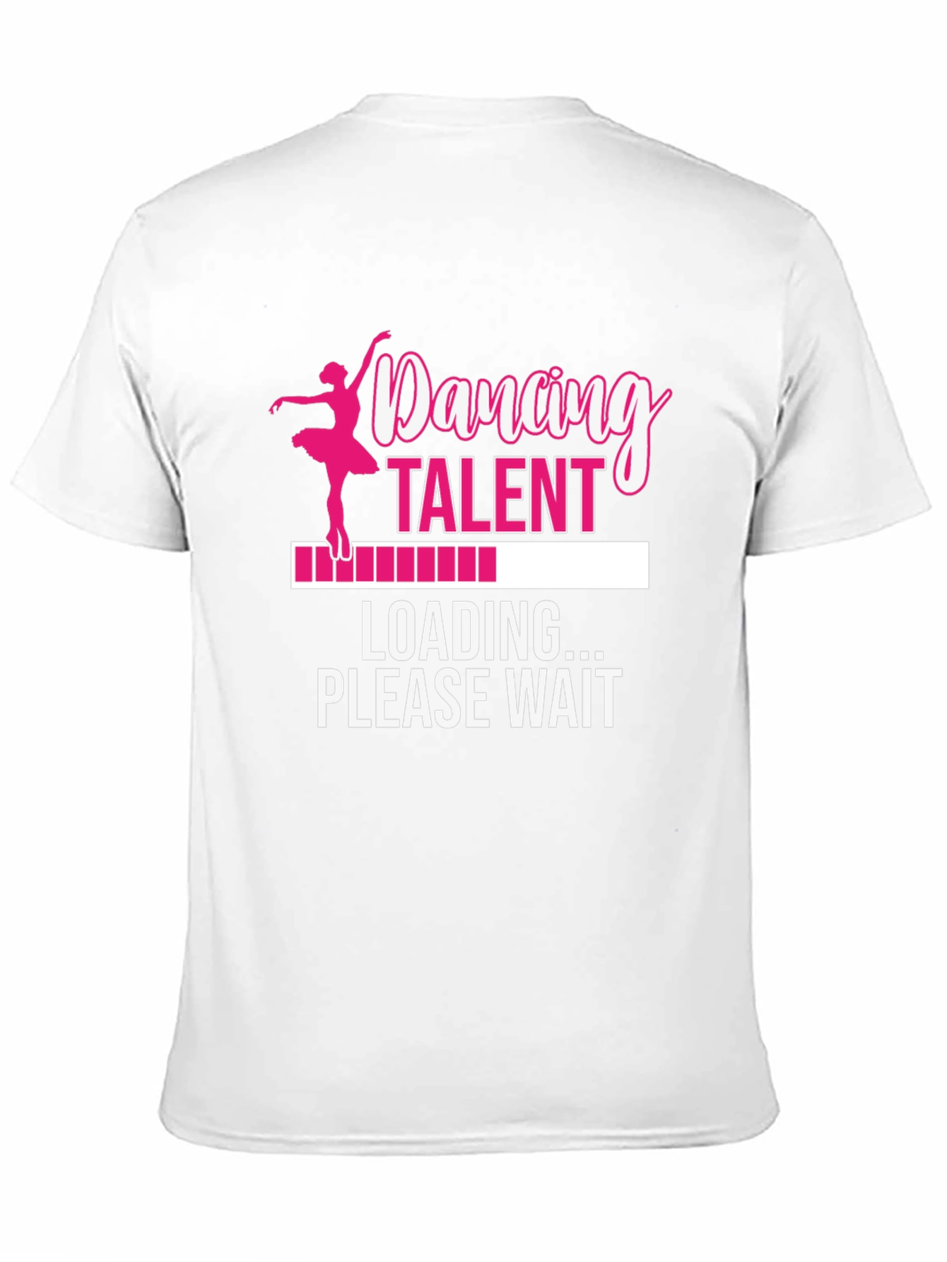 Black Dancing Talent Loading T-Shirt view 11