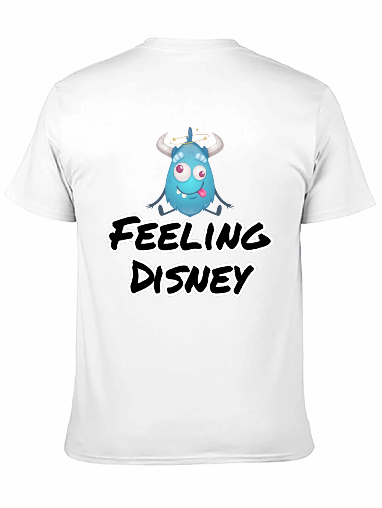 Black Feeling Disney Black T-Shirt view 11