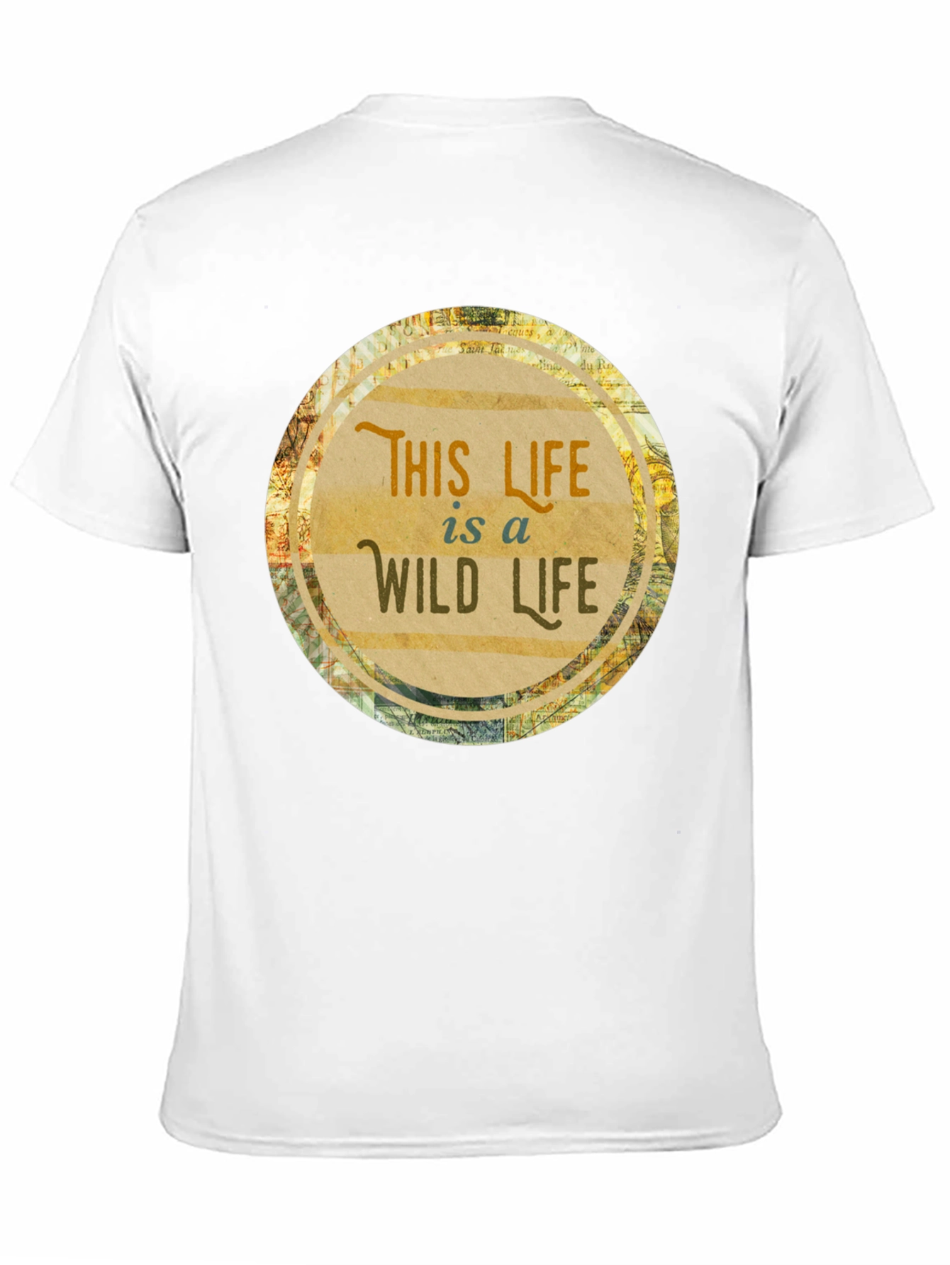 Black This Life Is A Wild Life T-Shirt view 11