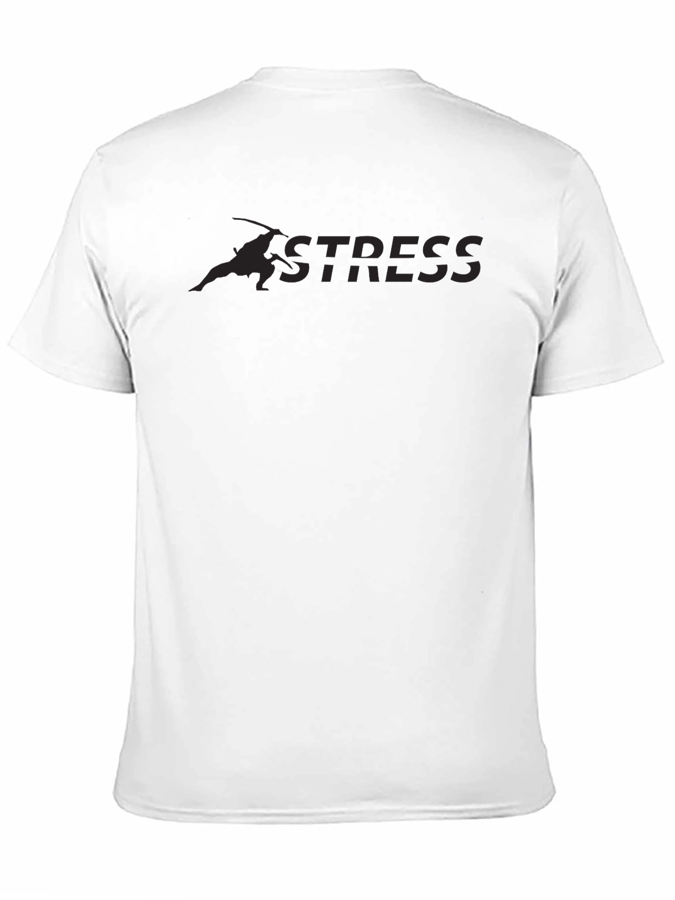 Black Anti-Stress Black T-Shirt view 11