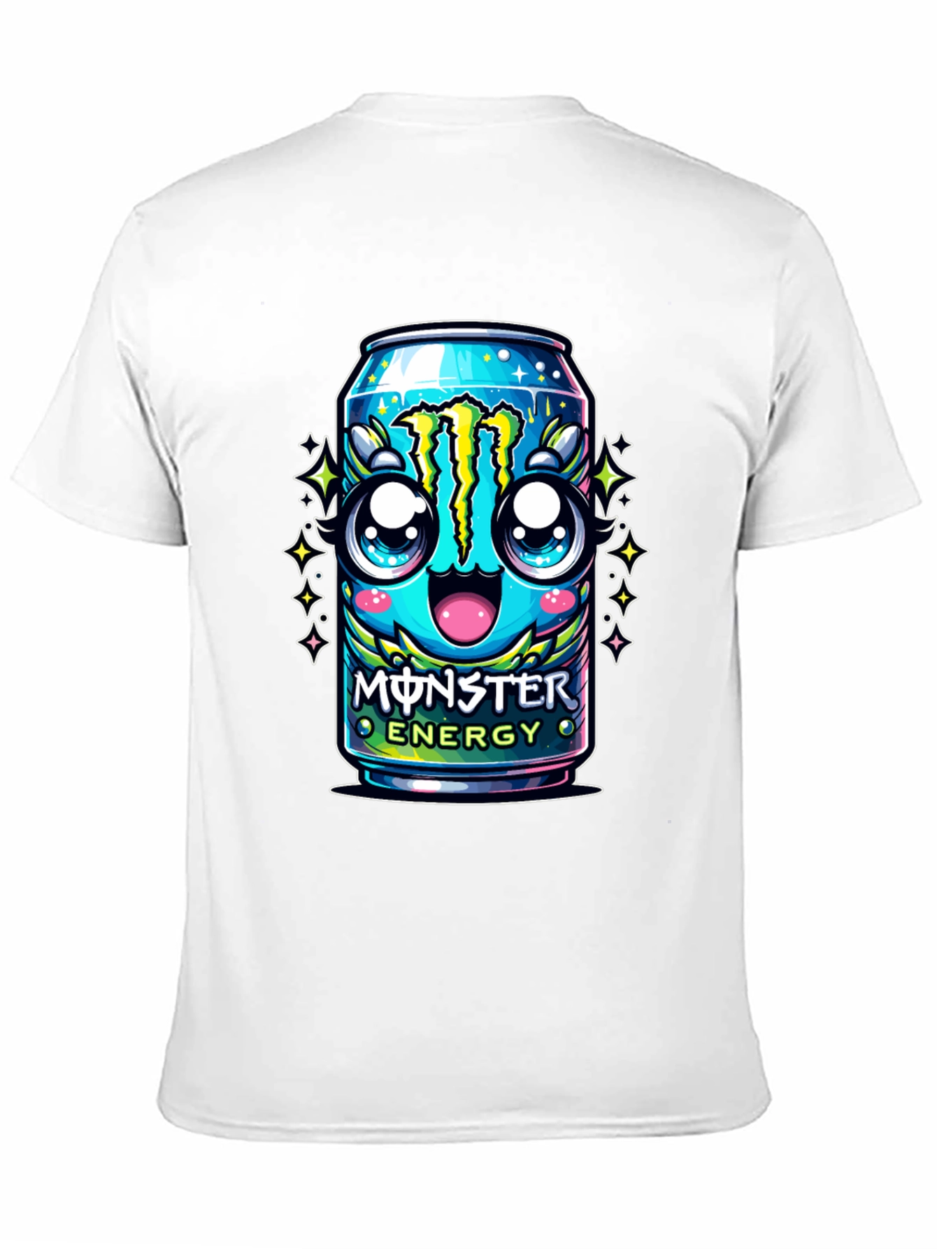 Monster Energy Kawaii Graphic Tee - Black - 11