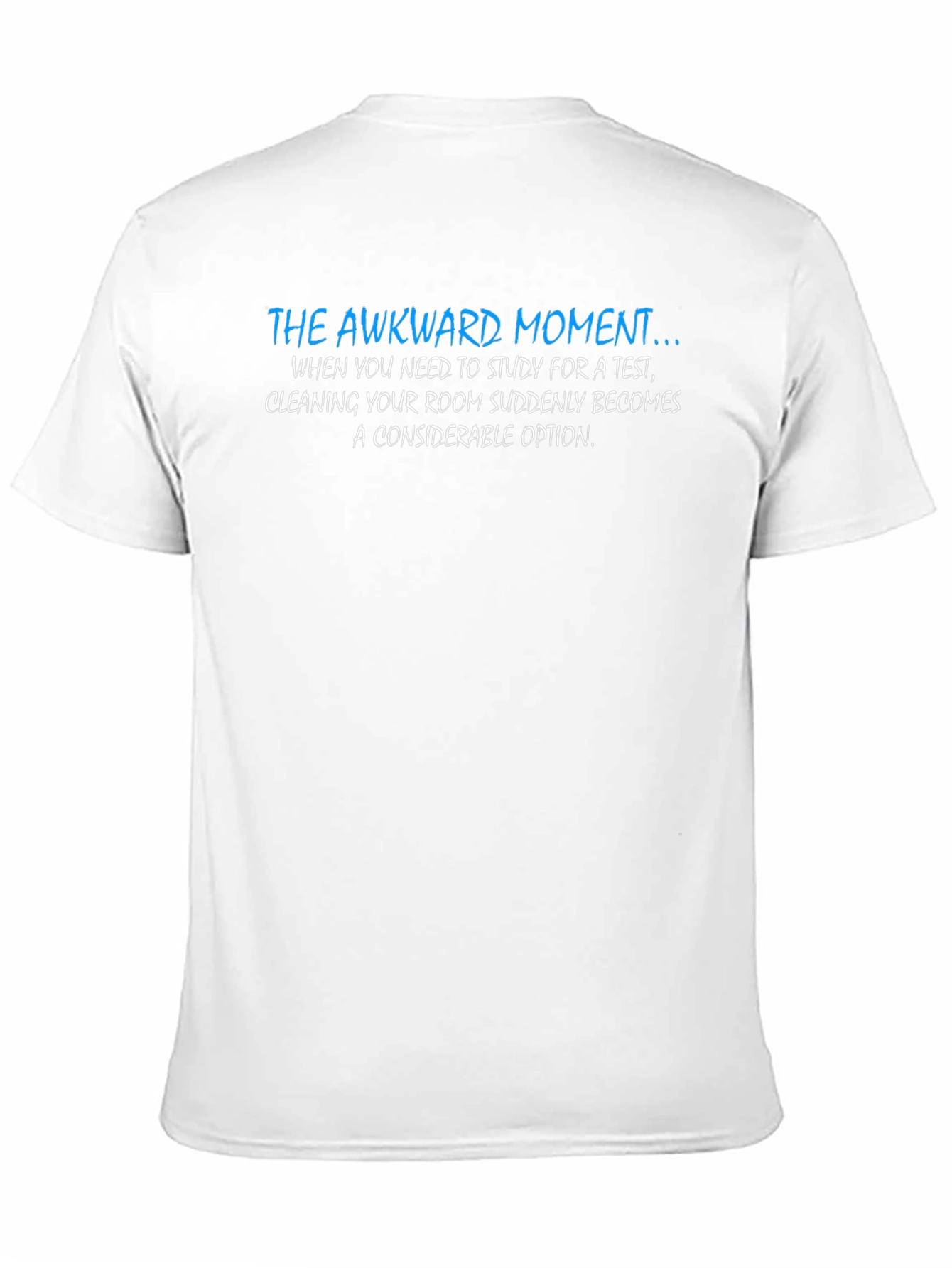 Black Awkward Moment Study T-Shirt view 11