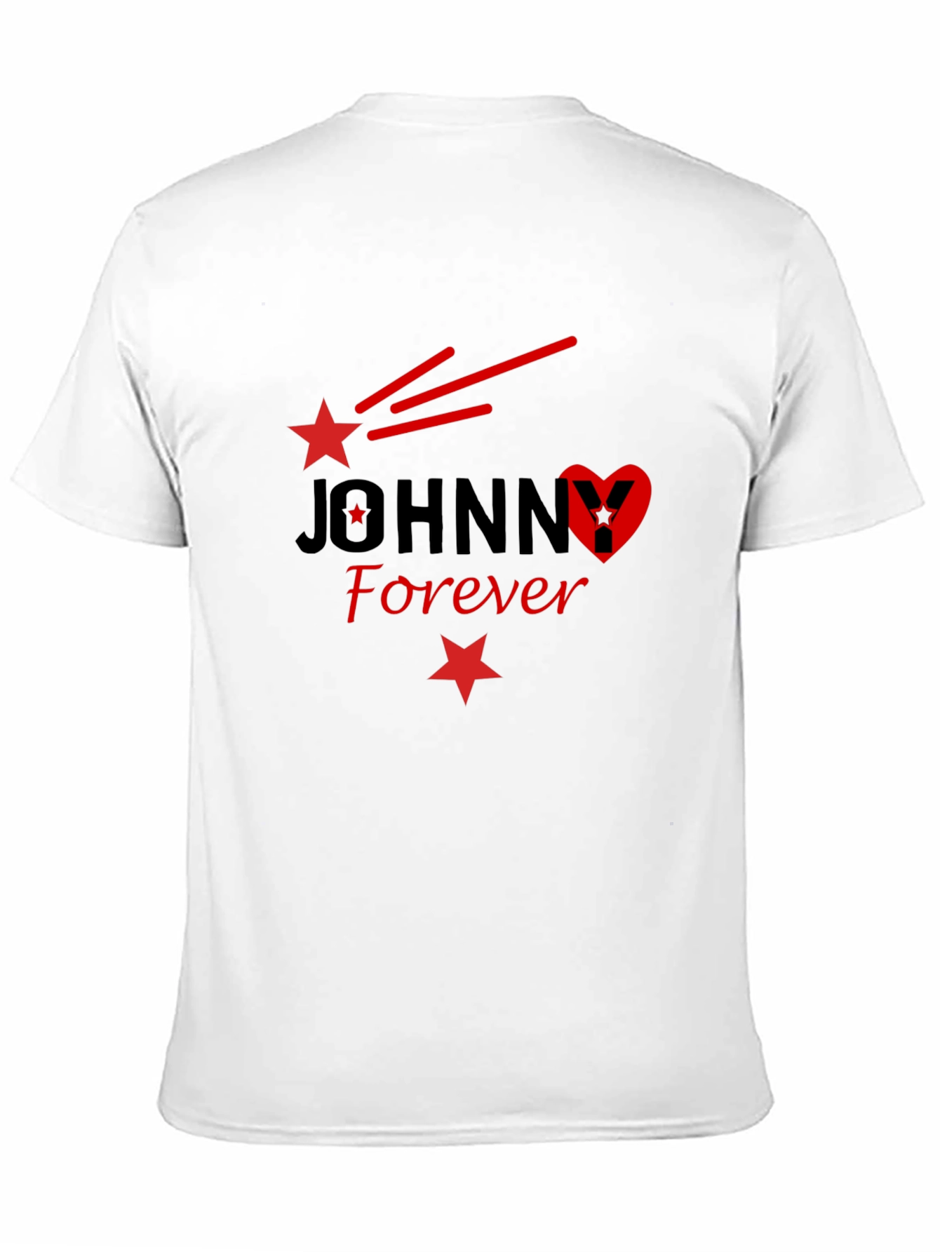 Black Johnny Forever Graphic Tee - Black view 11