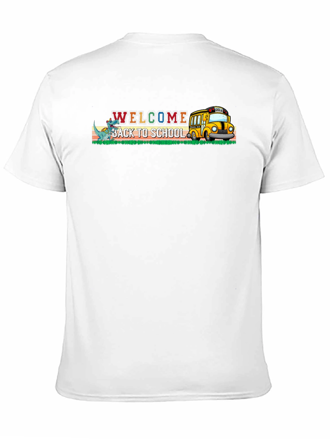 Black Welcome Back to School T-Shirt view 11