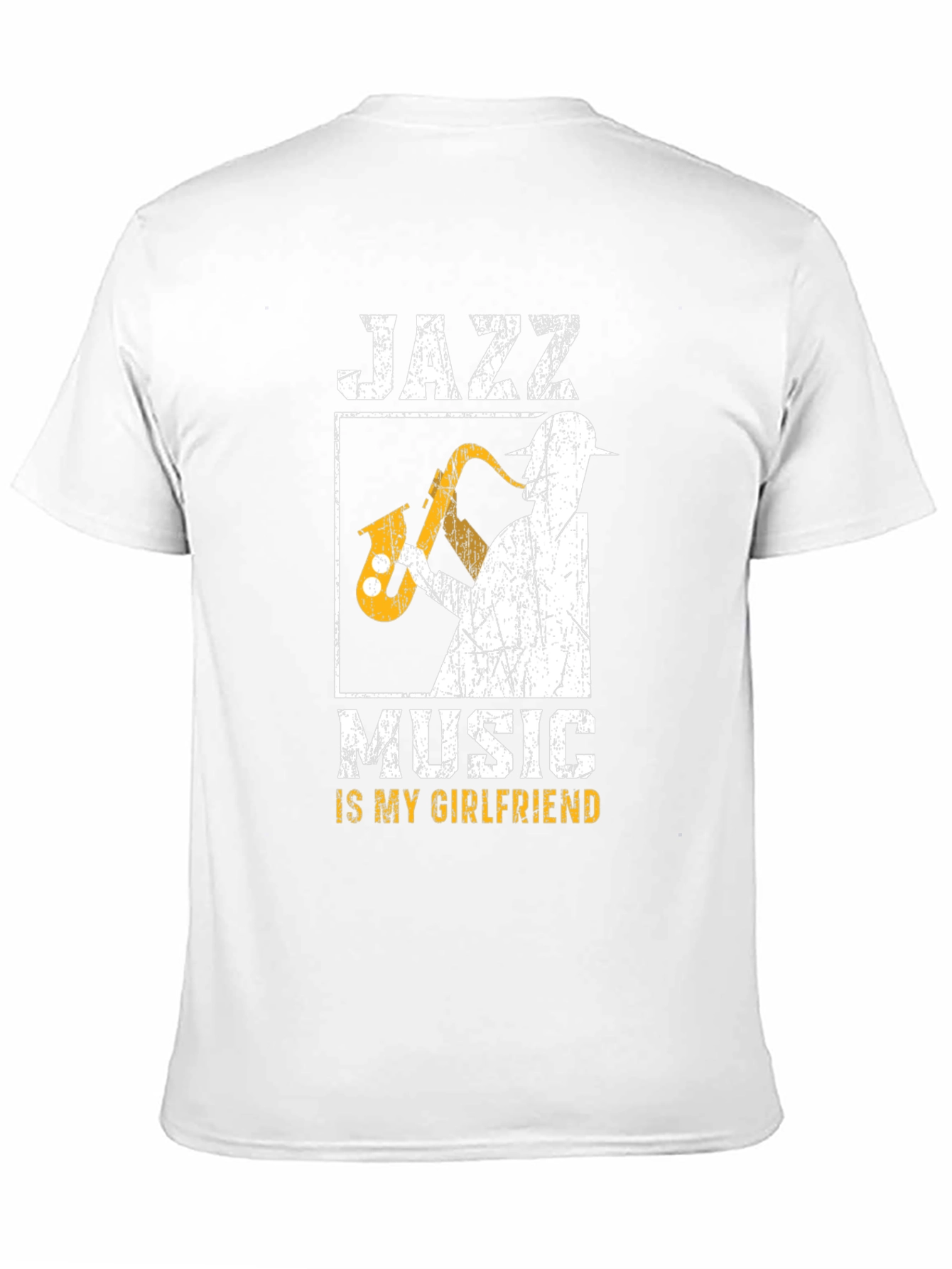 Black Jazz Music is My Girlfriend T-Shirt view 11