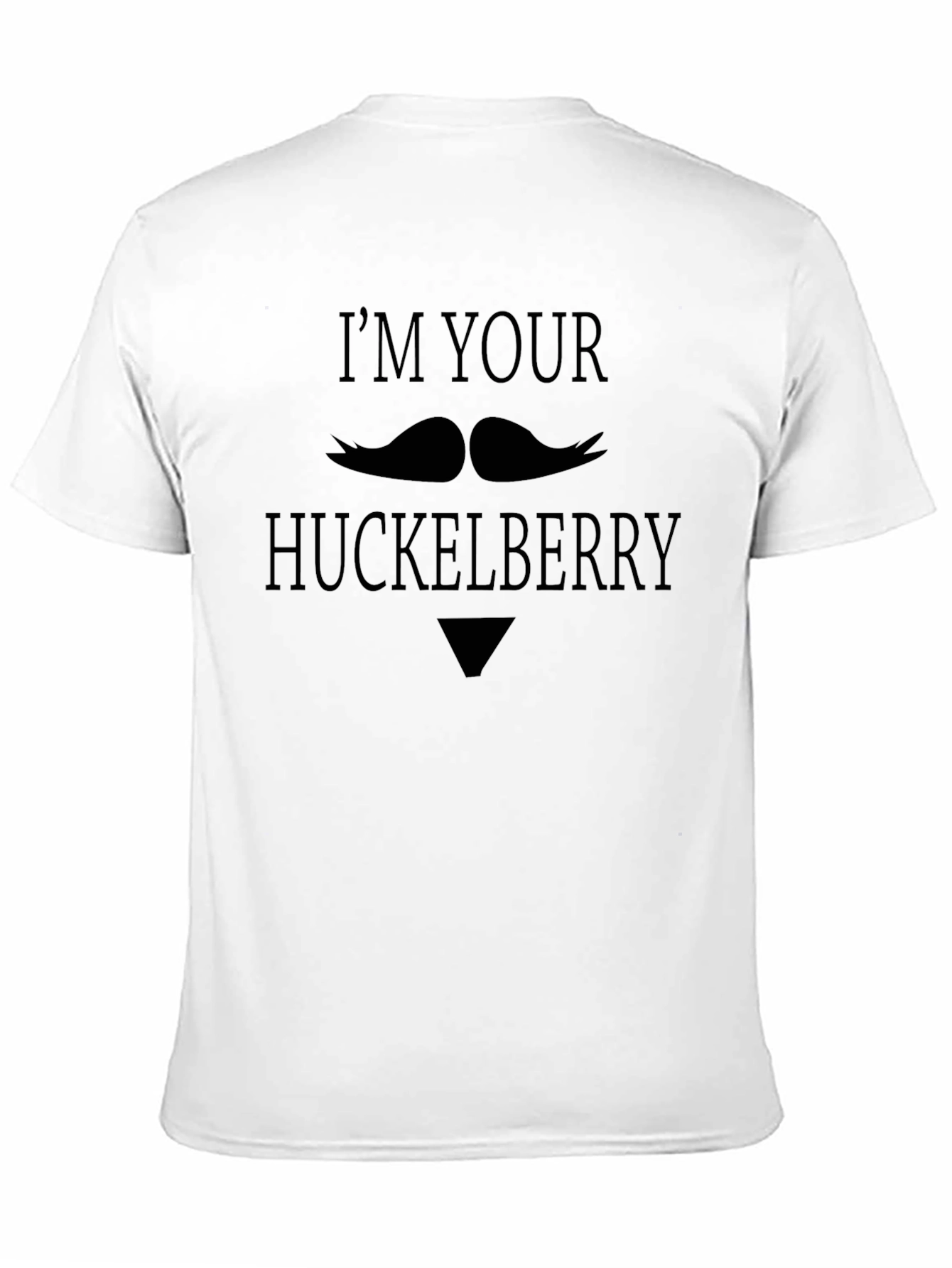 Black I'm Your Huckleberry T-Shirt - Western Movie Tee view 11