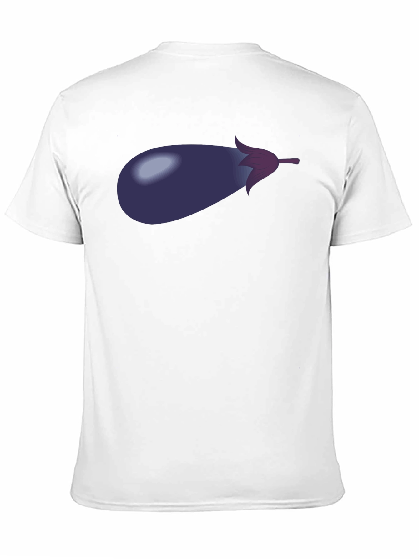 Eggplant Graphic T-Shirt - Casual Style - 11