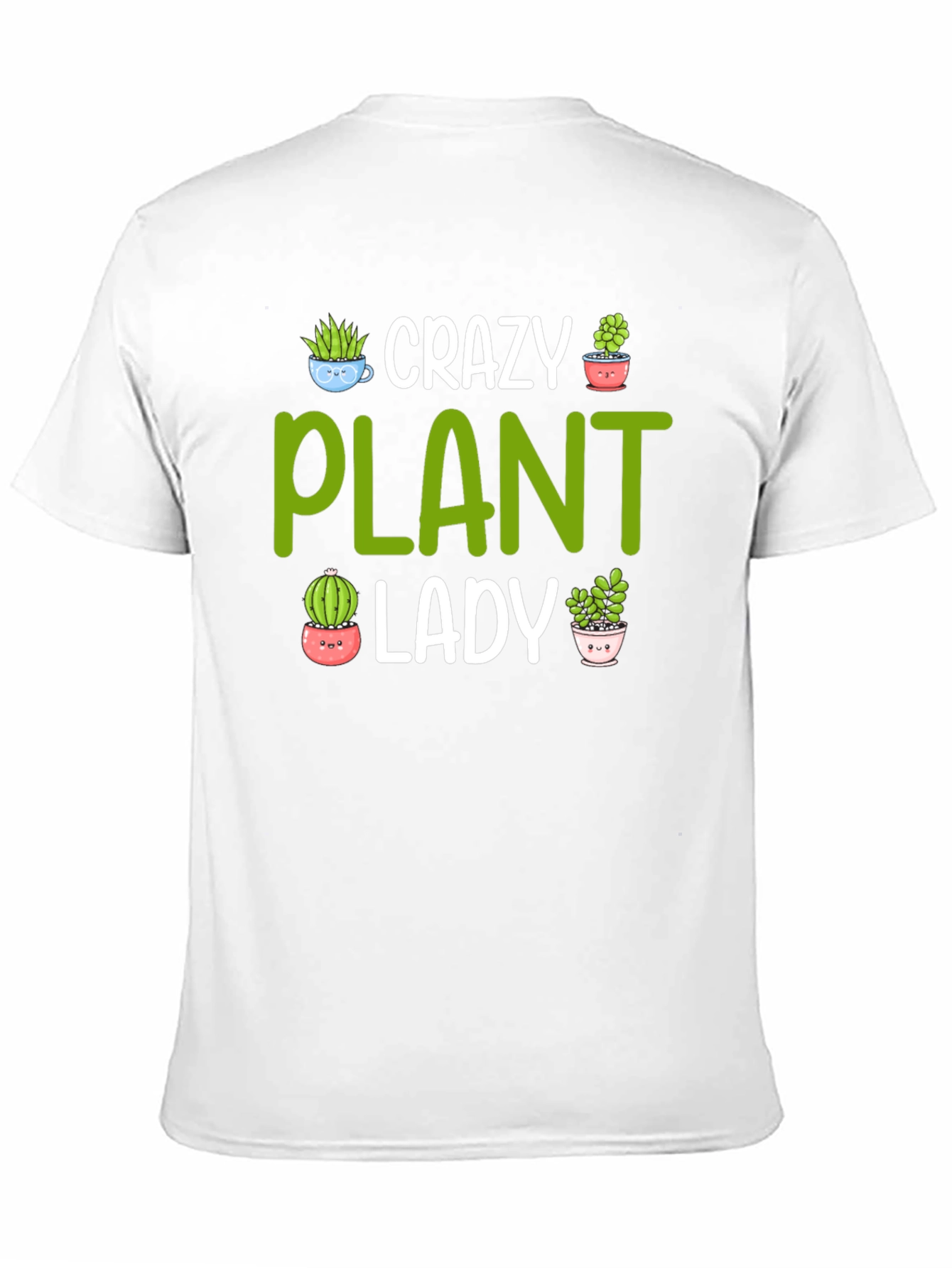Black Crazy Plant Lady Graphic Tee view 11
