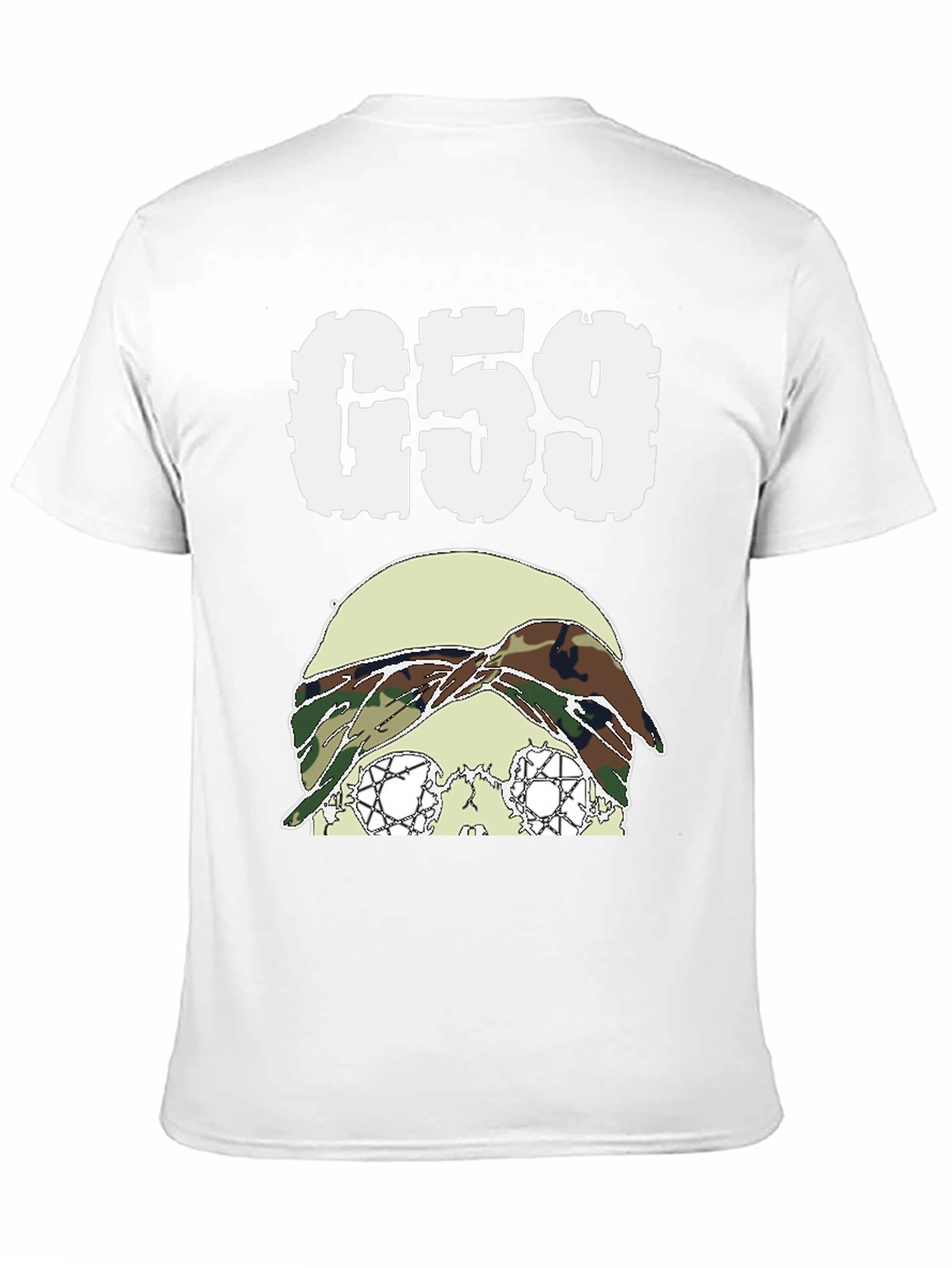 G59 Skull Graphic T-Shirt - Black - 11