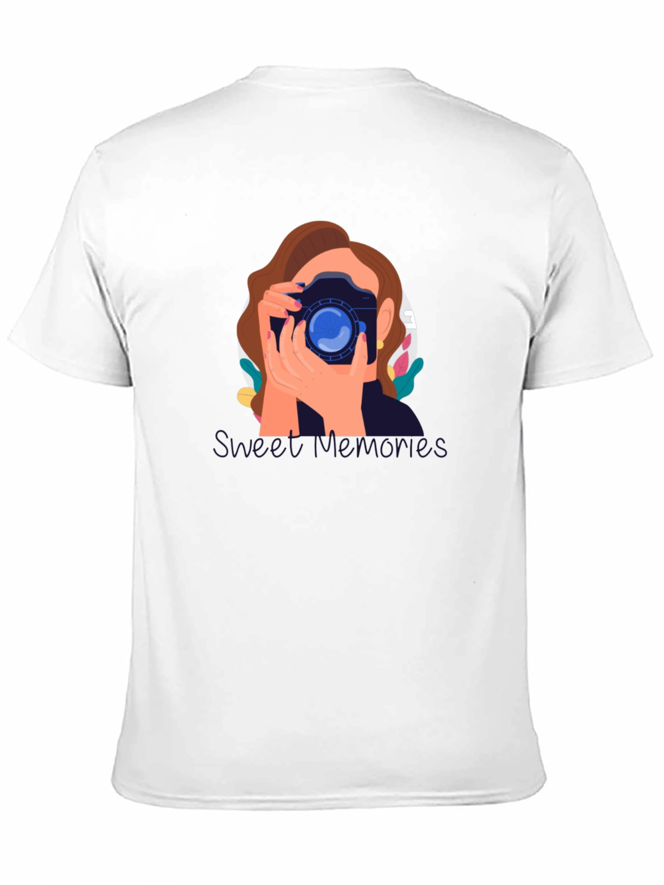 Black Photographer Graphic T-Shirt - Unisex Cotton Tee view 11