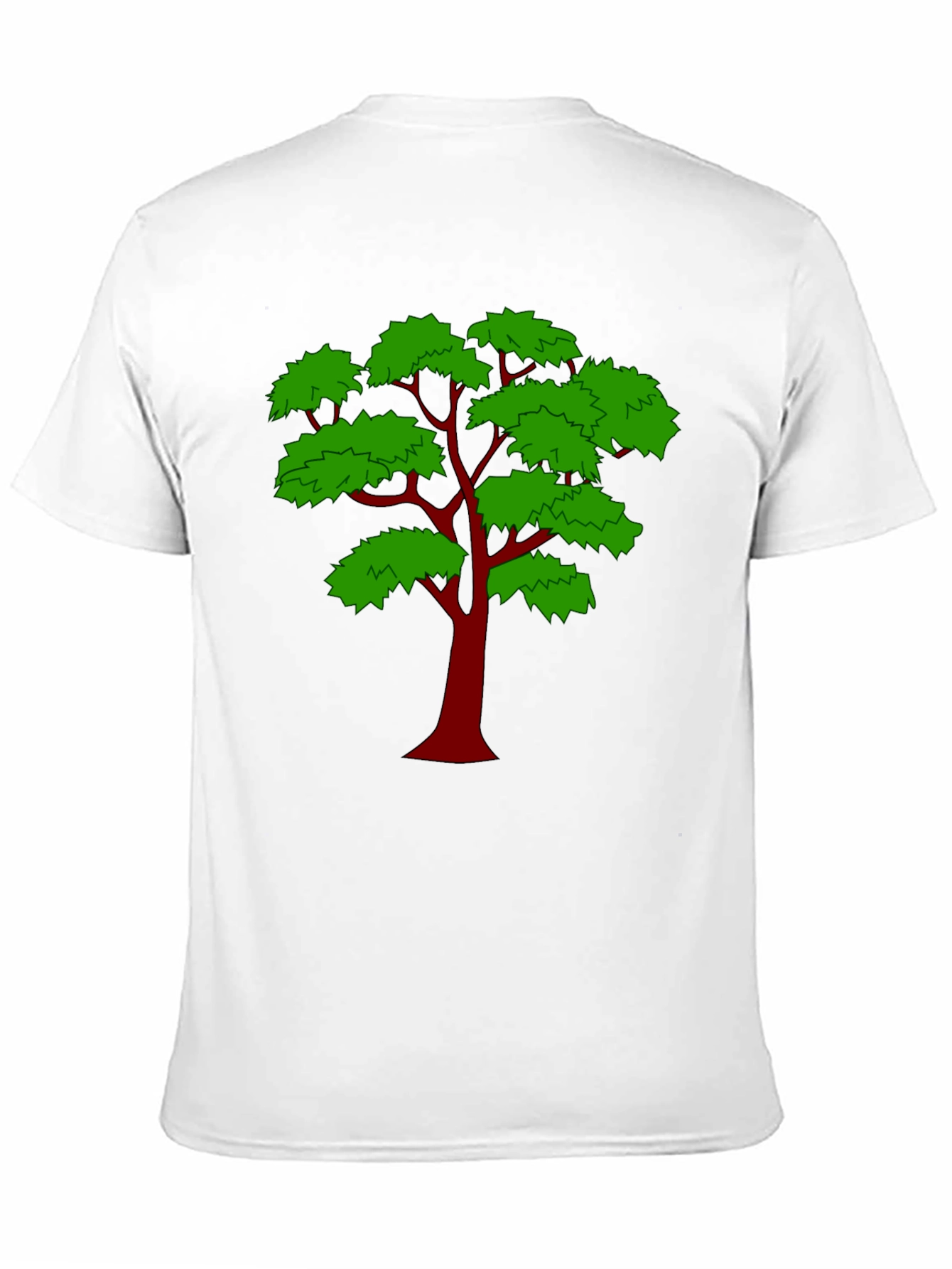 Black Arboreal Tee - Bold Tree Graphic view 11