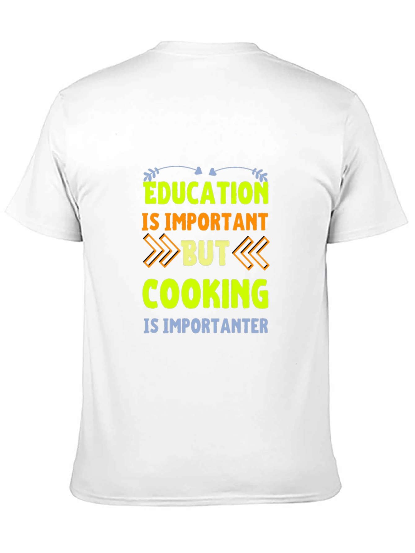 Black Education Cooking Important T-Shirt view 11