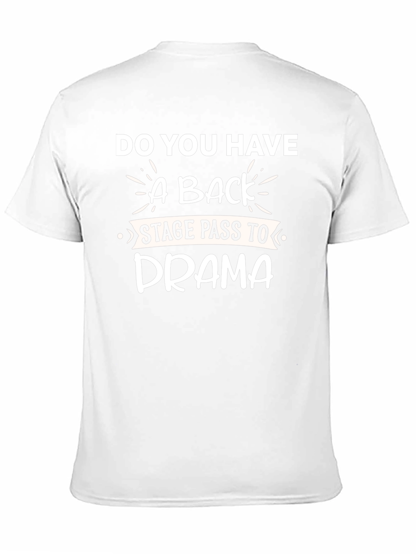 Black Drama Backstage Pass Graphic Tee view 11