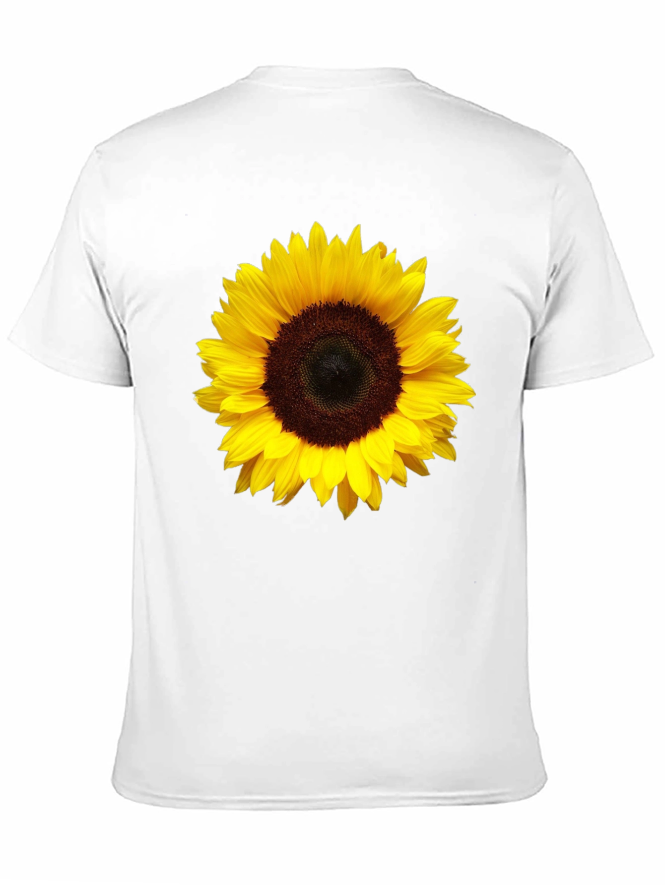 Black Sunflower Graphic Print Black T-Shirt view 11
