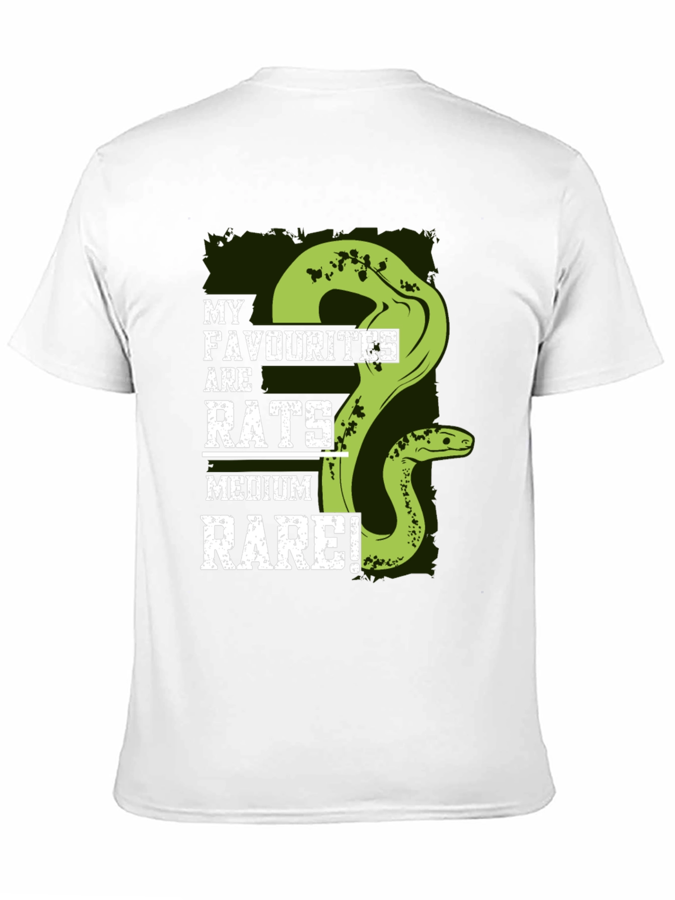 Black Rats Medium Rare Snake T-Shirt view 11