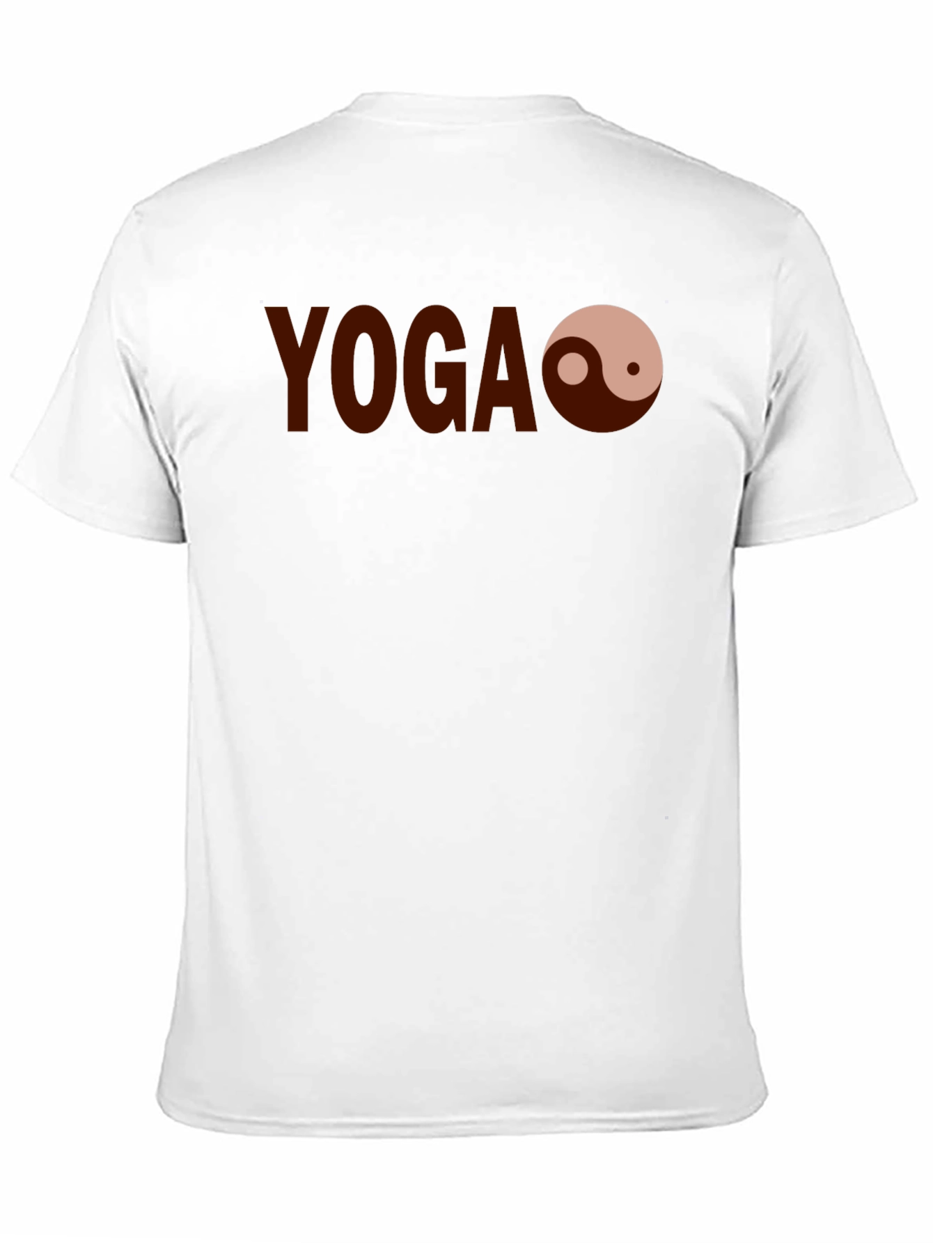 Black Yoga Yin Yang Graphic Tee - Comfortable Cotton Blend Shirt view 11