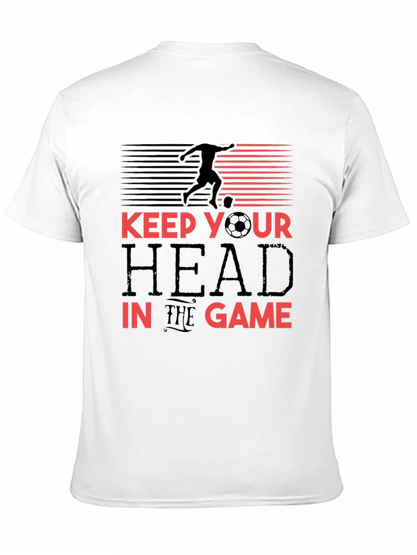 Keep Your Head in the Game Graphic Tee - 11