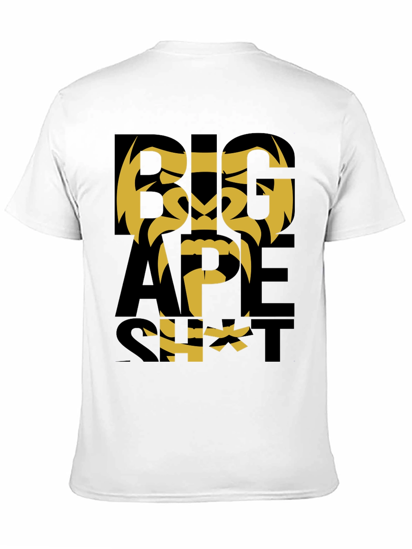 Black Big Ape Tee - Bold Graphic Print view 11