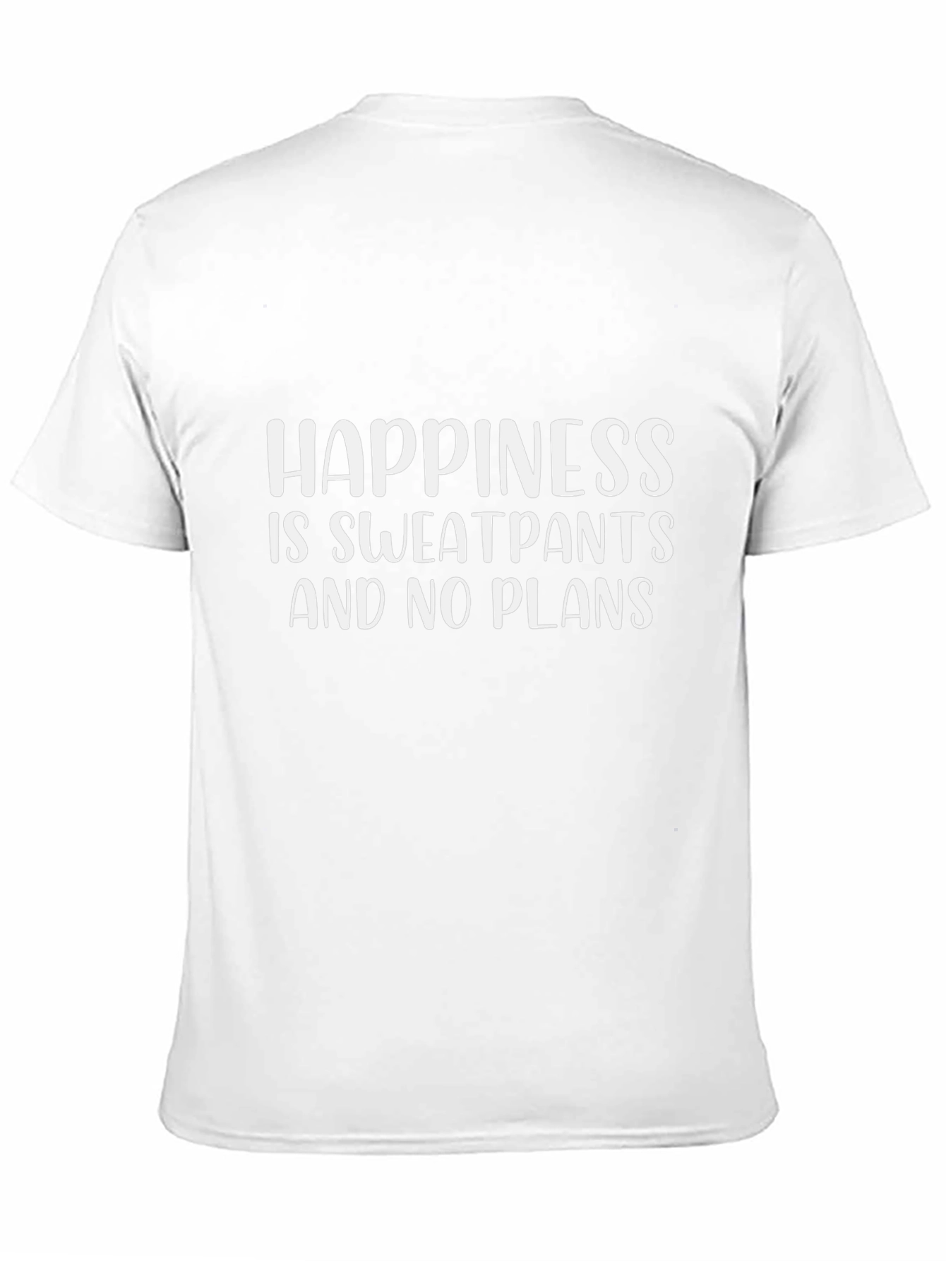 Black Happiness Sweatpants T-Shirt view 11