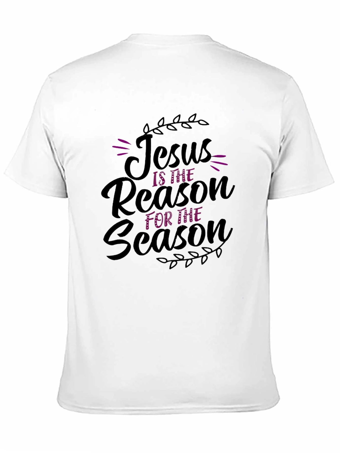 Black Jesus is the Reason T-Shirt - Black Christian Tee view 11