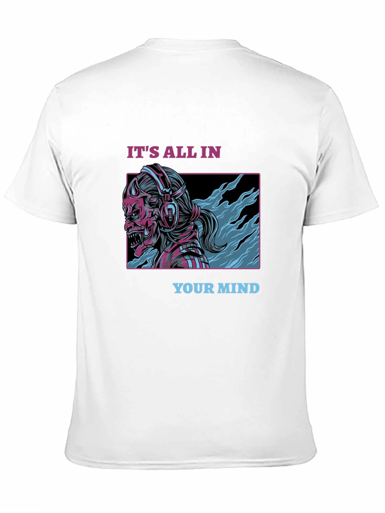 Black It's All In Your Mind Black Graphic Tee view 11