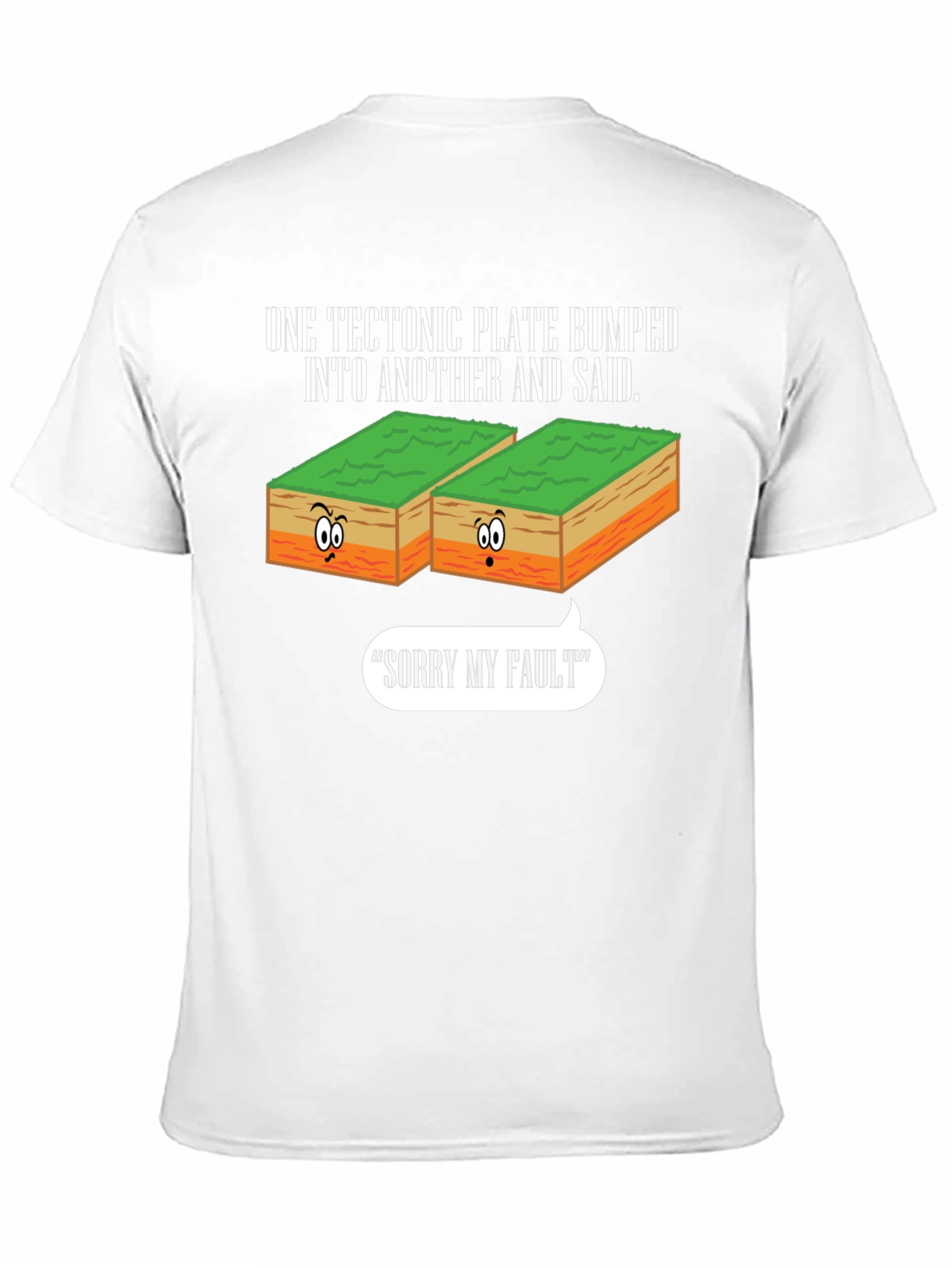 Black Funny Geology T-Shirt - Sorry My Fault view 11