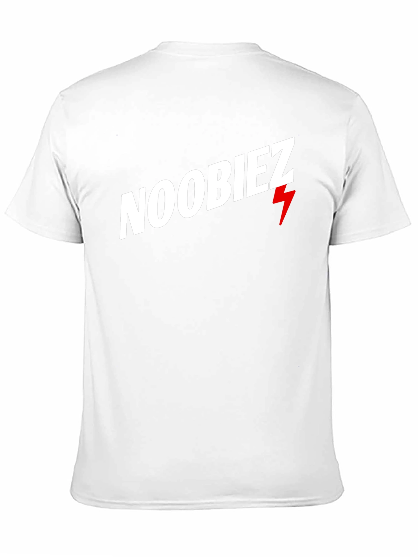 Black Noobiez Graphic Tee - Cool Casual Black T-Shirt view 11