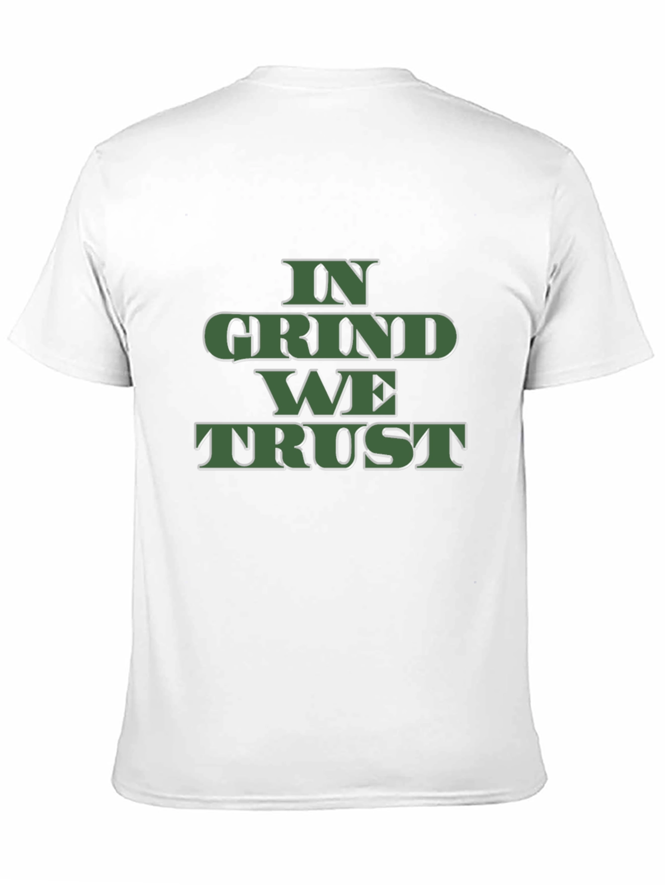 Black In Grind We Trust - Black Graphic Tee view 11