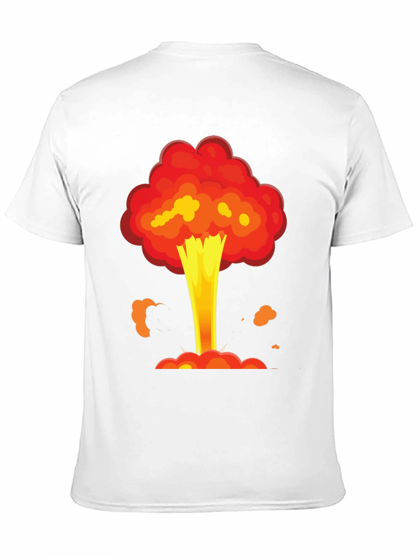 Black Explosion Graphic Tee - Atomic Style Shirt view 11