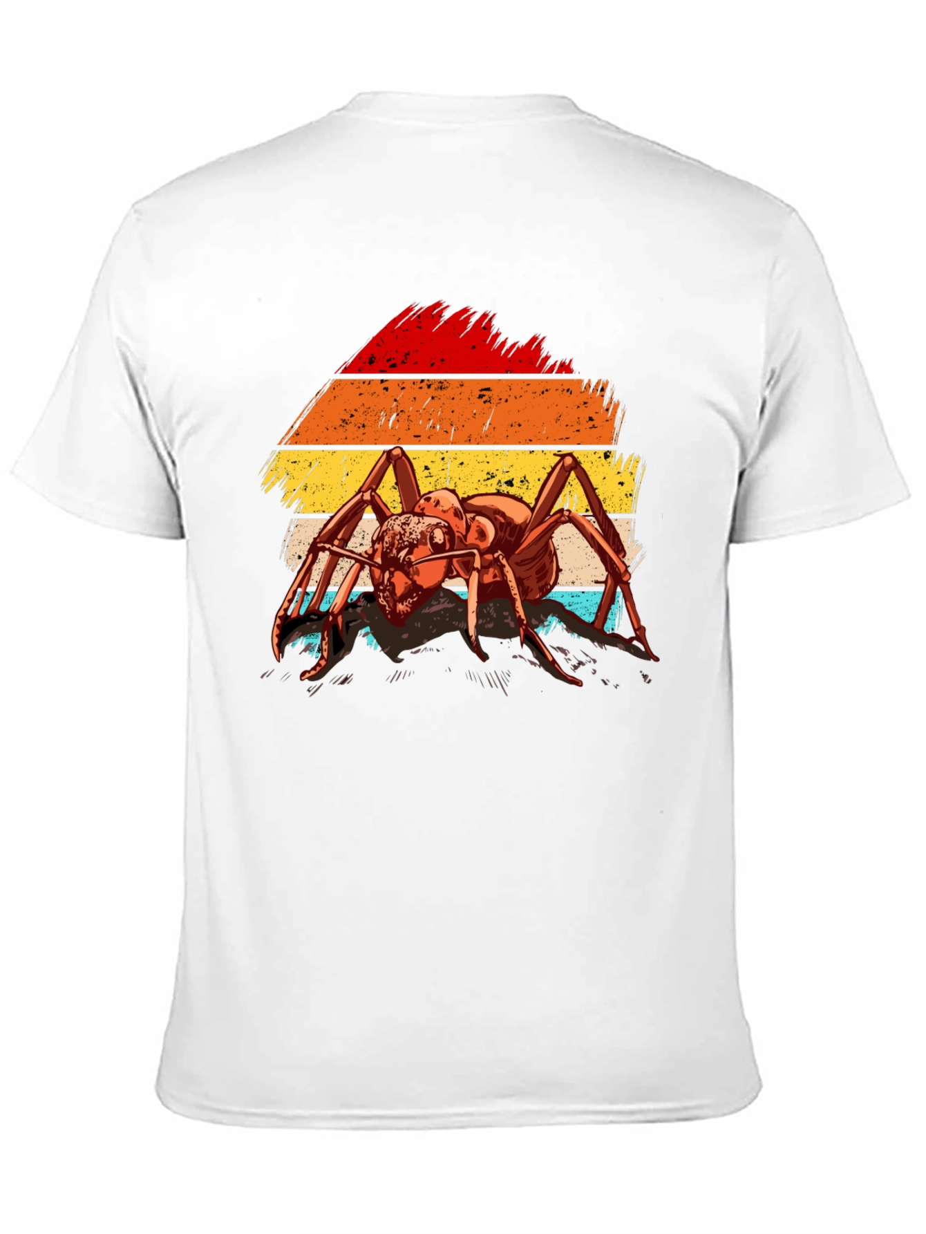 Black Retro Ant Graphic T-Shirt view 11