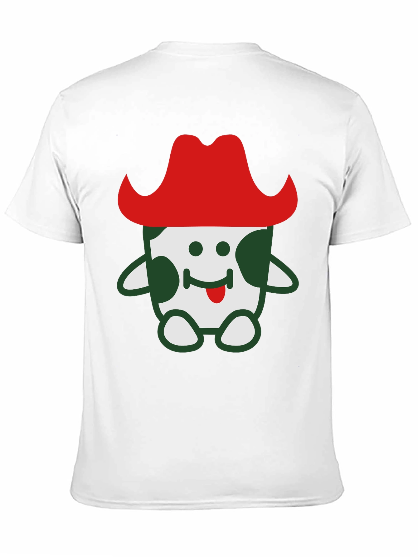 Black Fun Cartoon Cowpoke T-Shirt view 11