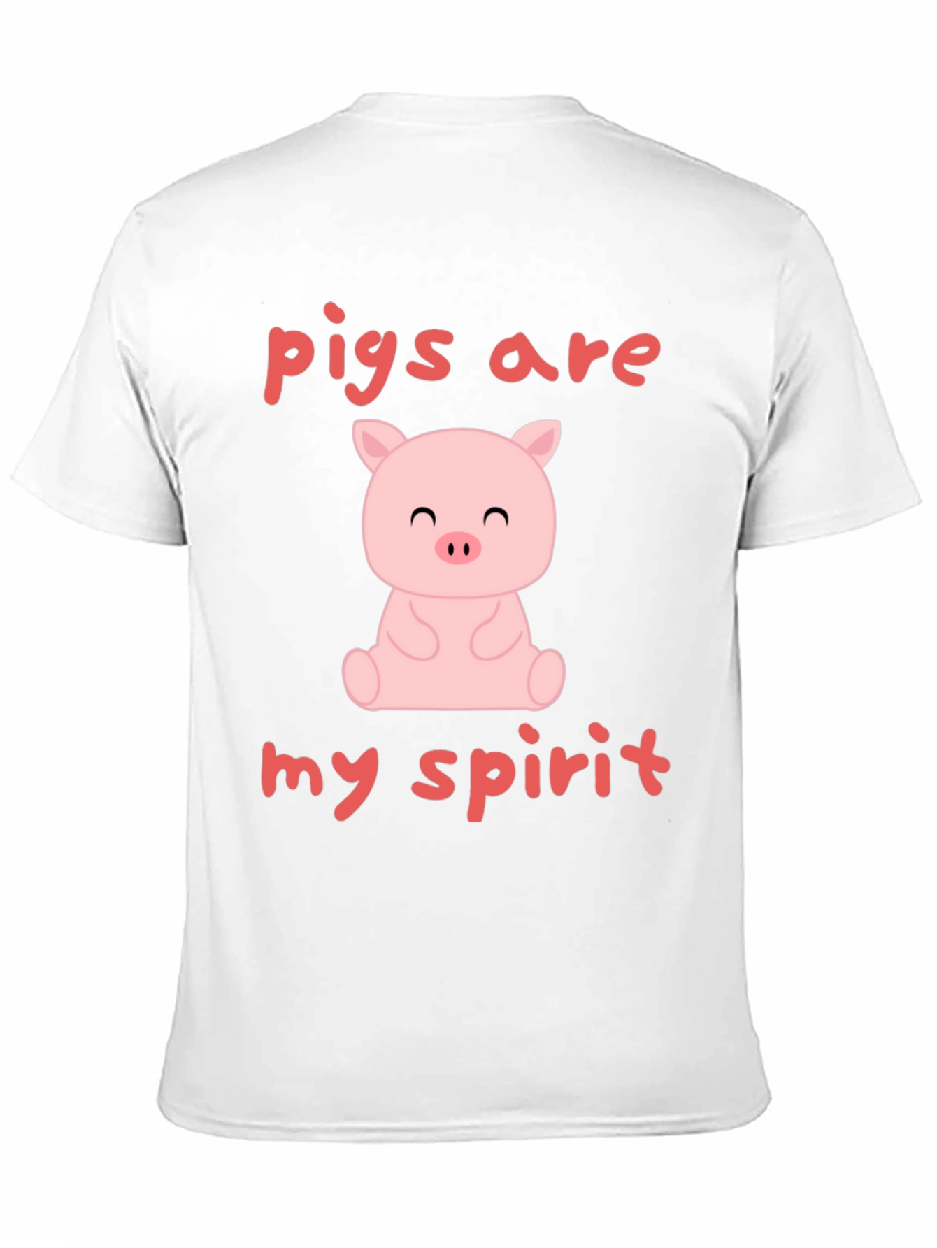 Black Pigs Are My Spirit T-Shirt - Cute Animal Lover Tee view 11