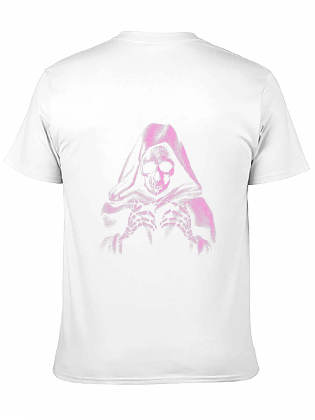 Black Grim Reaper Graphic T-Shirt - Black Cotton Blend view 11