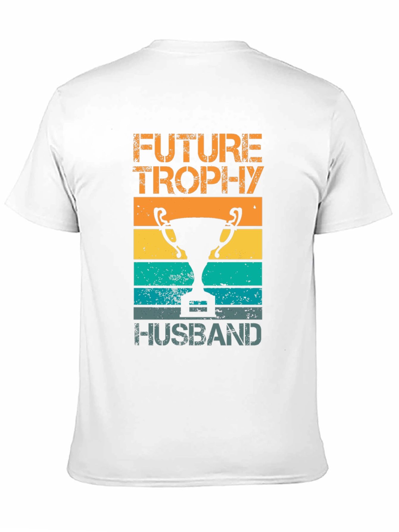 Black Future Trophy Husband Graphic Tee - Stylish and Humorous T-Shirt view 11