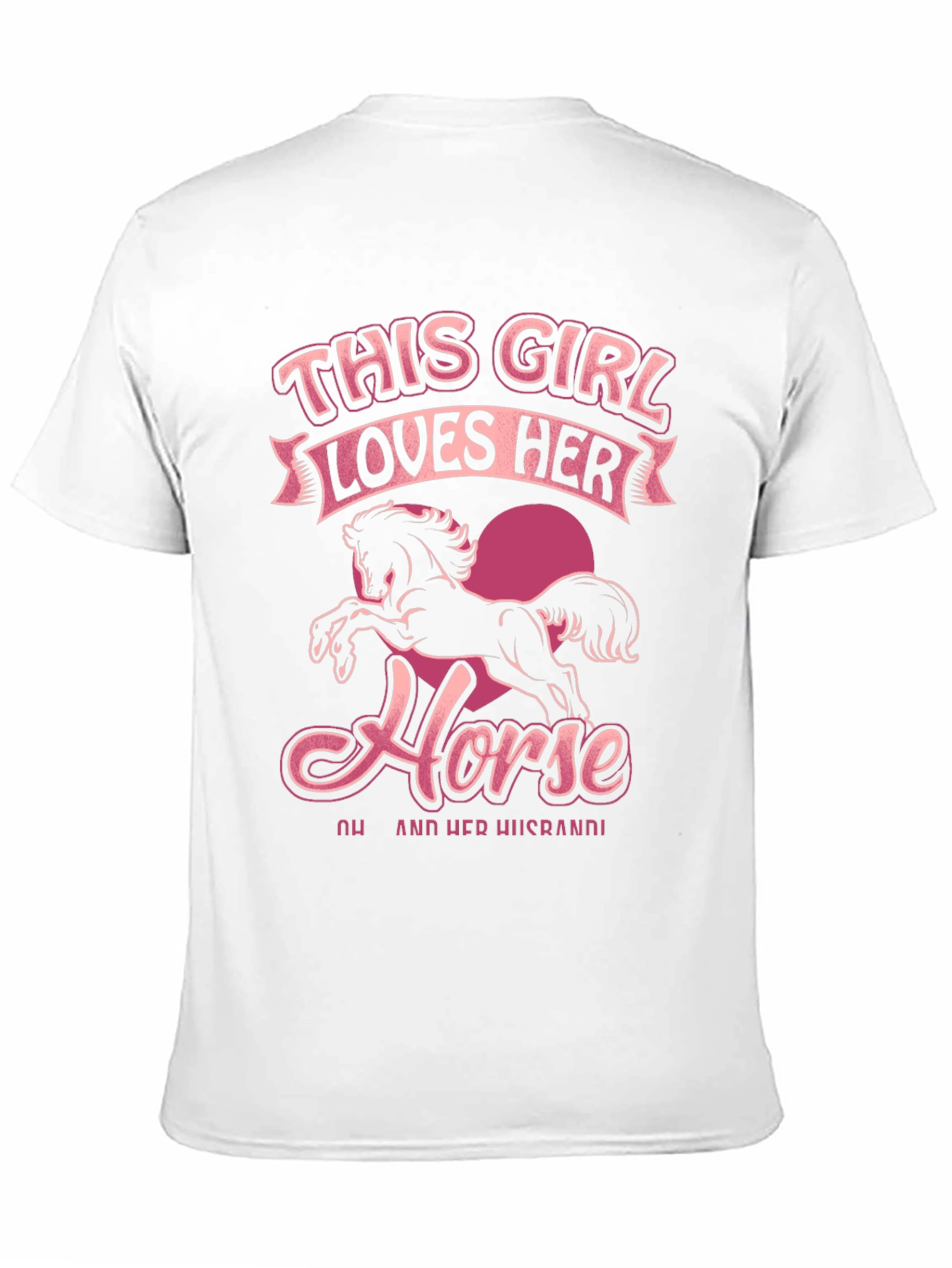 This Girl Loves Her Horse Graphic Tee - 11