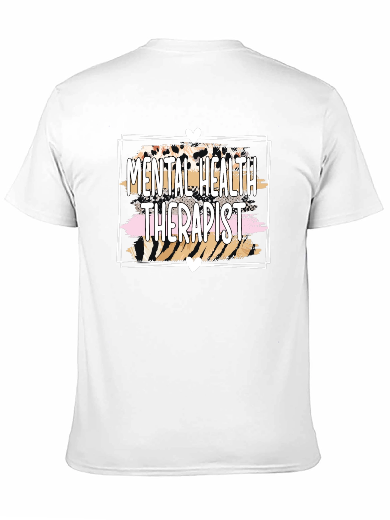 Black Mental Health Therapist Graphic Tee view 11