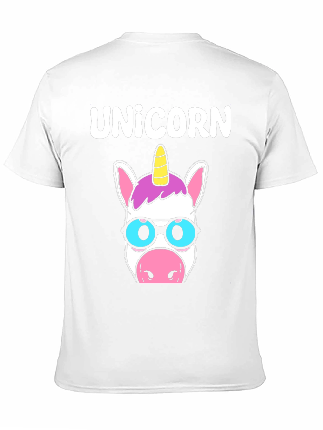 Black Unicorn T-Shirt - Cute Cartoon Style view 11