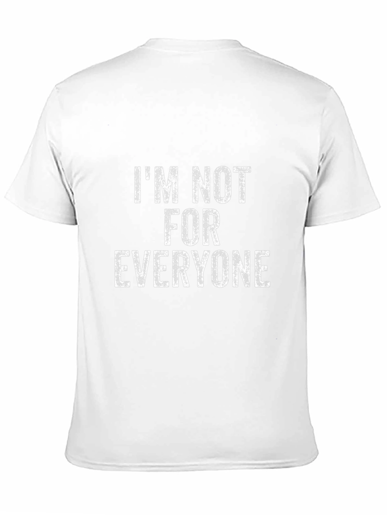 Black I'm Not For Everyone Graphic Tee - Black T-Shirt view 11