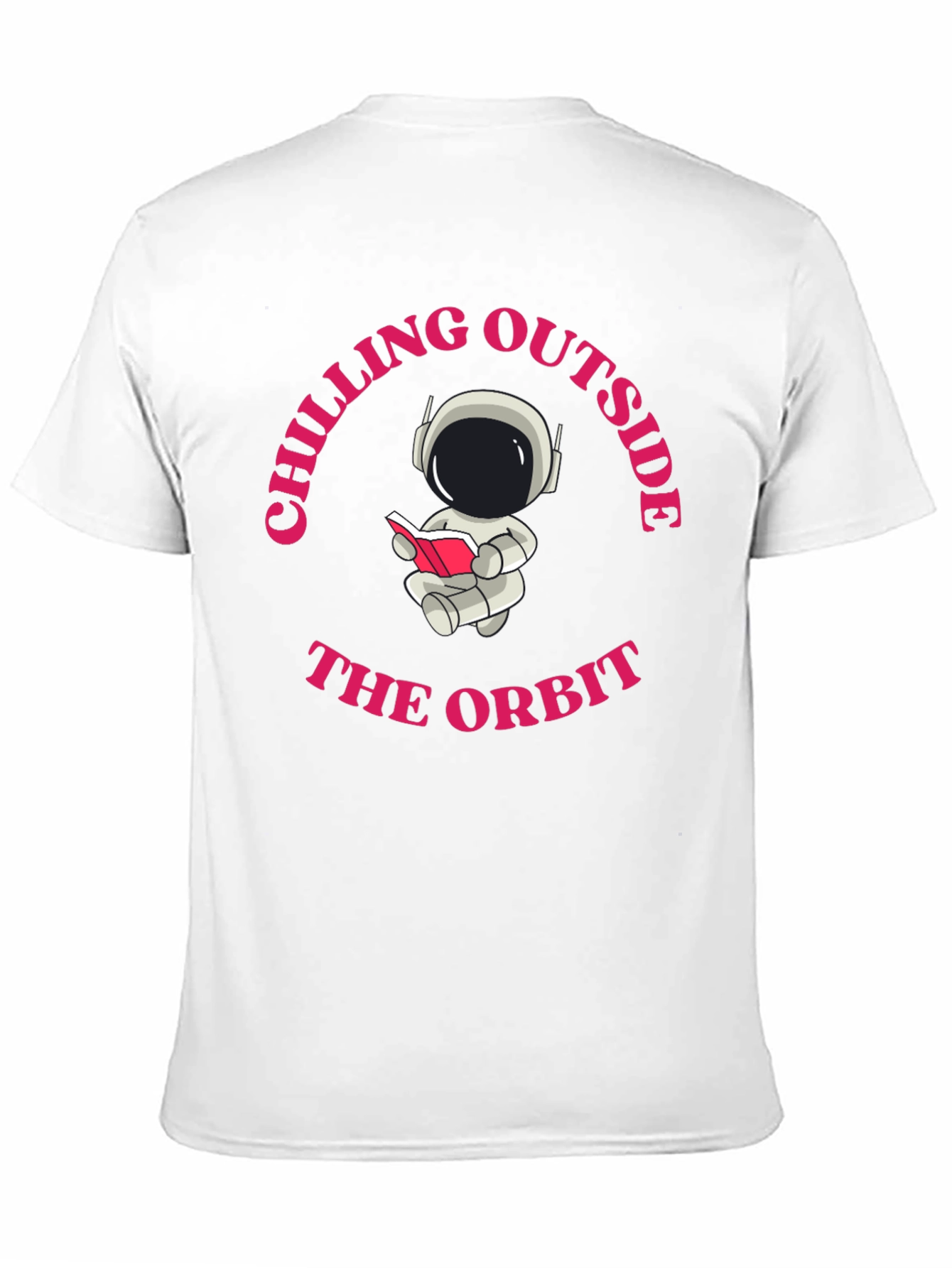 Black Chilling Outside the Orbit Graphic Tee view 11